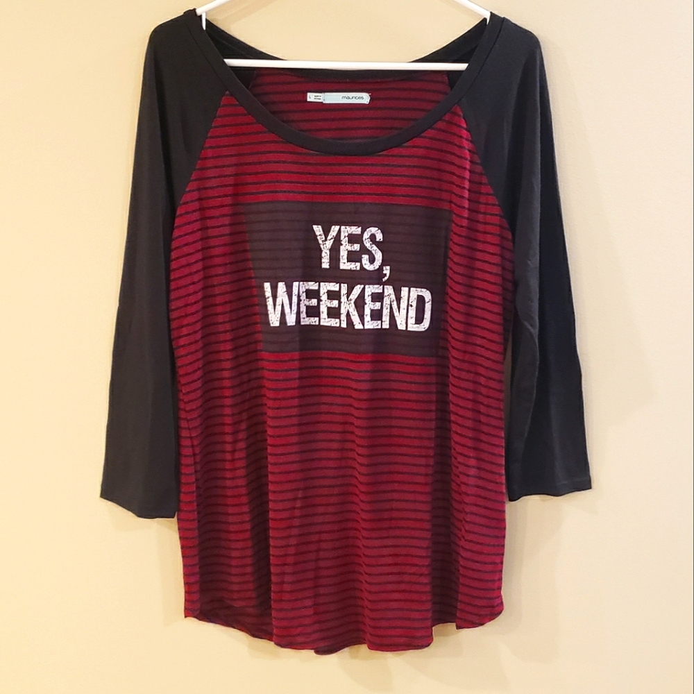 Maurices Half-Sleeve Tee